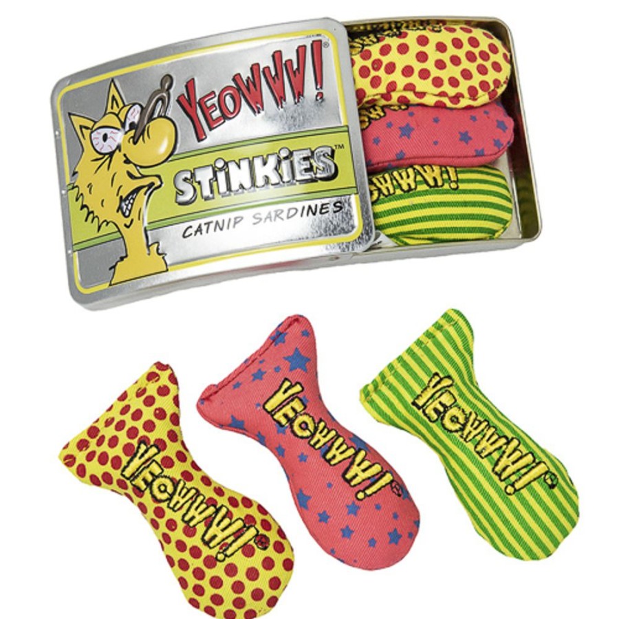 For Cats & Other Critters Yeowww! | Yeowww! Catnip Tin Of Stinkies