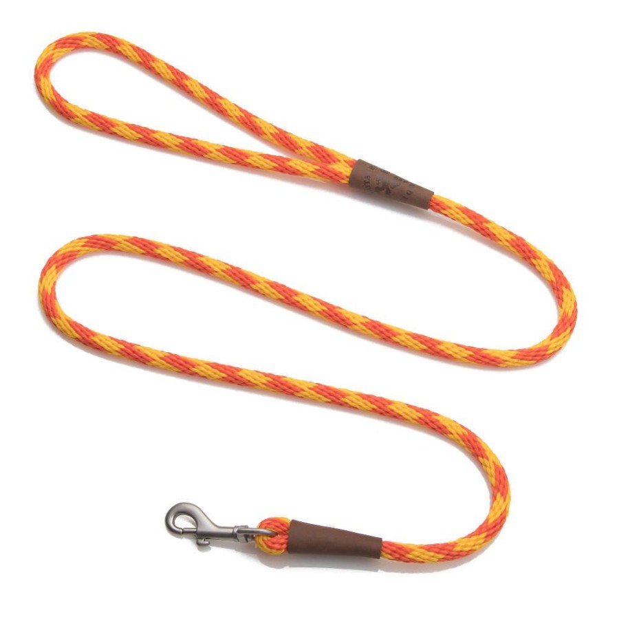 Collars, Leads & Accessories Mendota Pet | Small Snap Leash - 3/8" X 4'