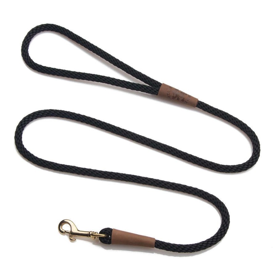 Collars, Leads & Accessories Mendota Pet | Small Snap Leash - 3/8" X 4'