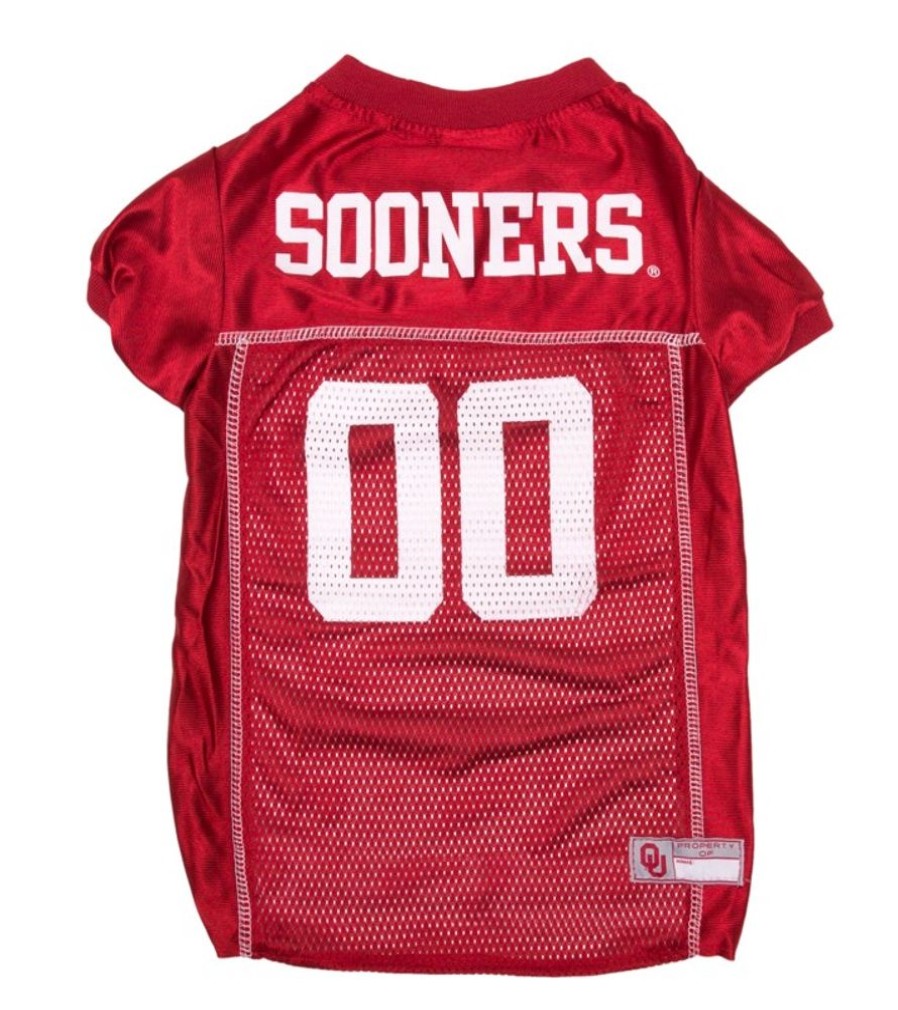 Pet Apparel Pets First, Inc. | Oklahoma Sooners Dog Jersey