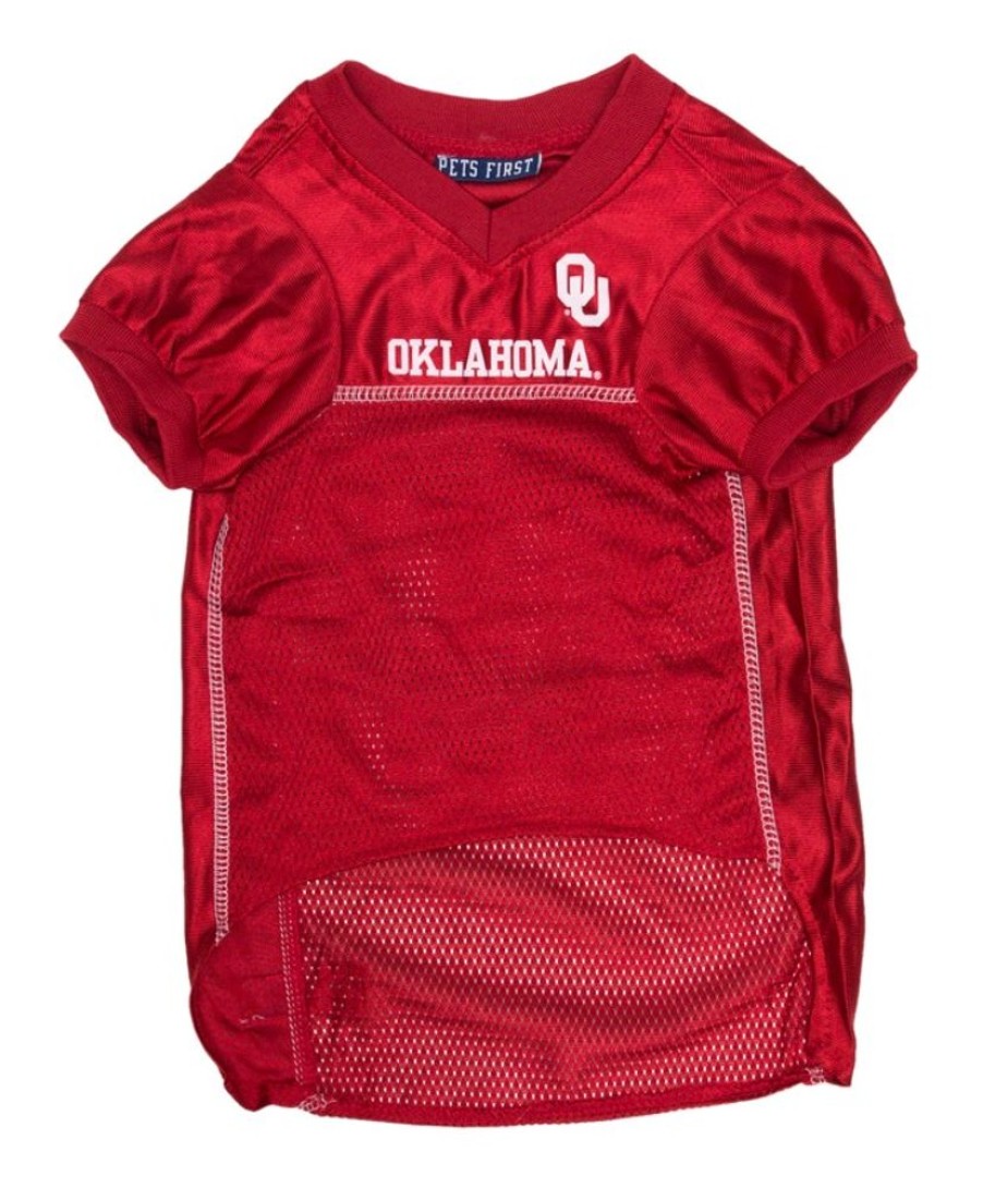 Pet Apparel Pets First, Inc. | Oklahoma Sooners Dog Jersey