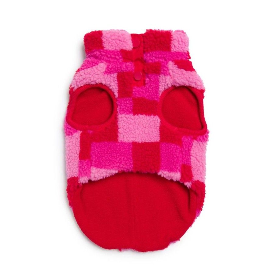 Pet Apparel (Continued) fabdog® | Fab Ski Sherpa Vest Pink