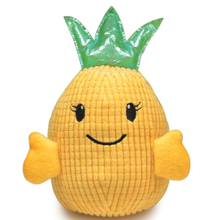 Toys & Playthings Zanies® | Zanies® Hawaiian Breeze Pineapple Toy