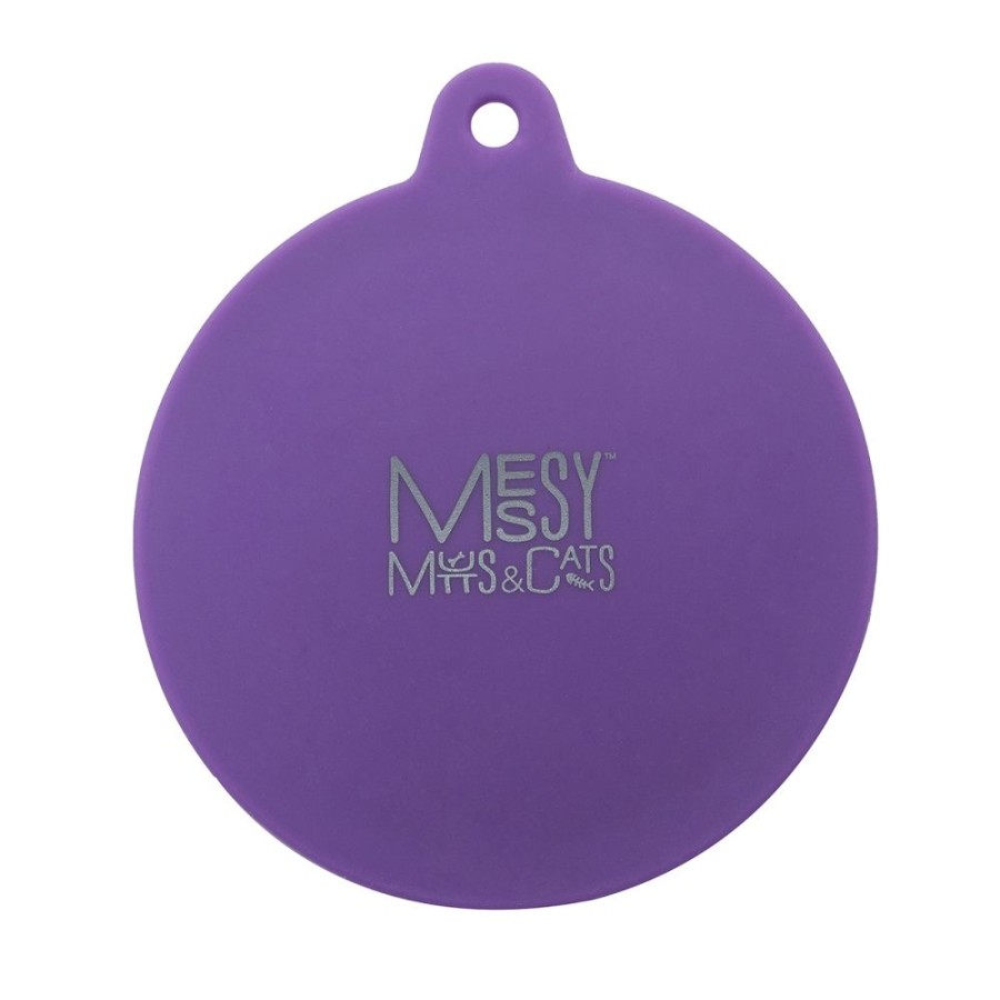 Bowls & Feeding Supplies Messy Mutts™ | Messy Mutts Dog/Cat Can Cover Purple