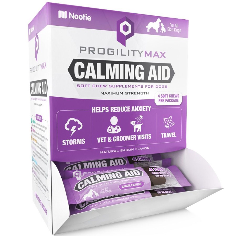 Health & Safety Nootie | Progility Max Single Serve Calming Aid Display (30 Individual Packages Per Display)