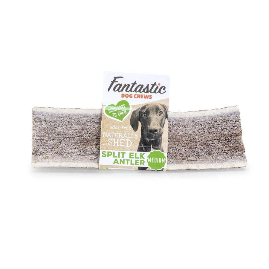 Treats Fantastic Dog Chews | Medium Split Elk Antler