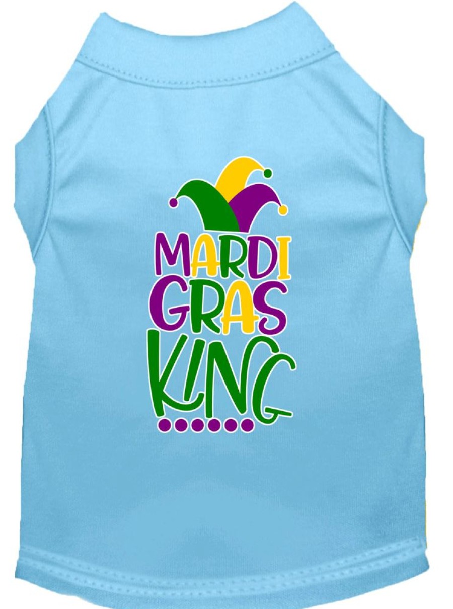 Pet Apparel (Continued) Mirage Pet Products | Mardi Gras King Screen Print Dog Shirt