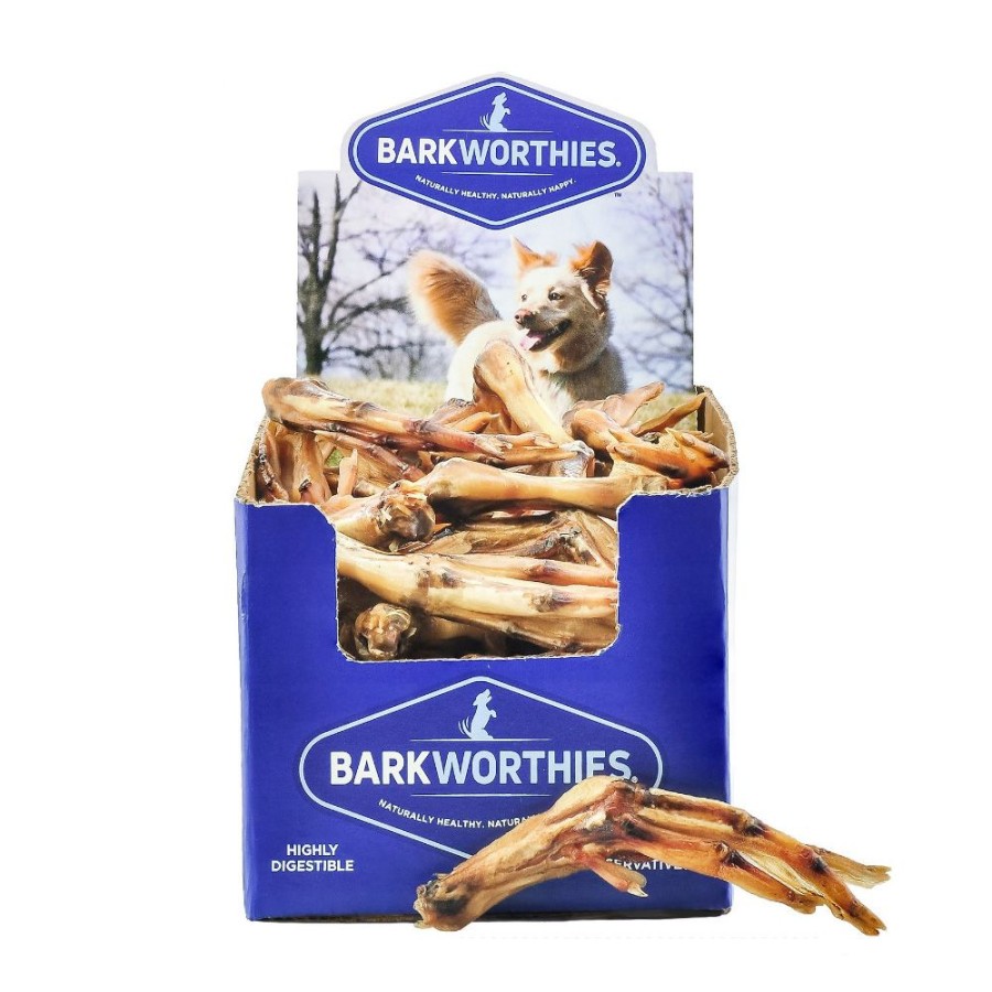 Treats Barkworthies | Duck Feet Case By Barkworthies - Case Of 50