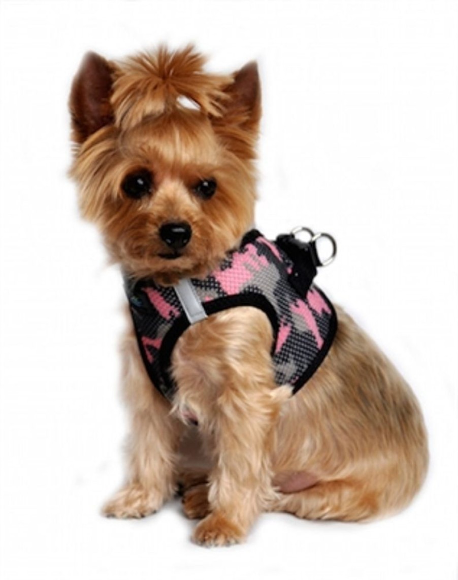 Harnesses Doggie Design, Inc. | Camo American River Choke Free Soft Mesh Harnesses