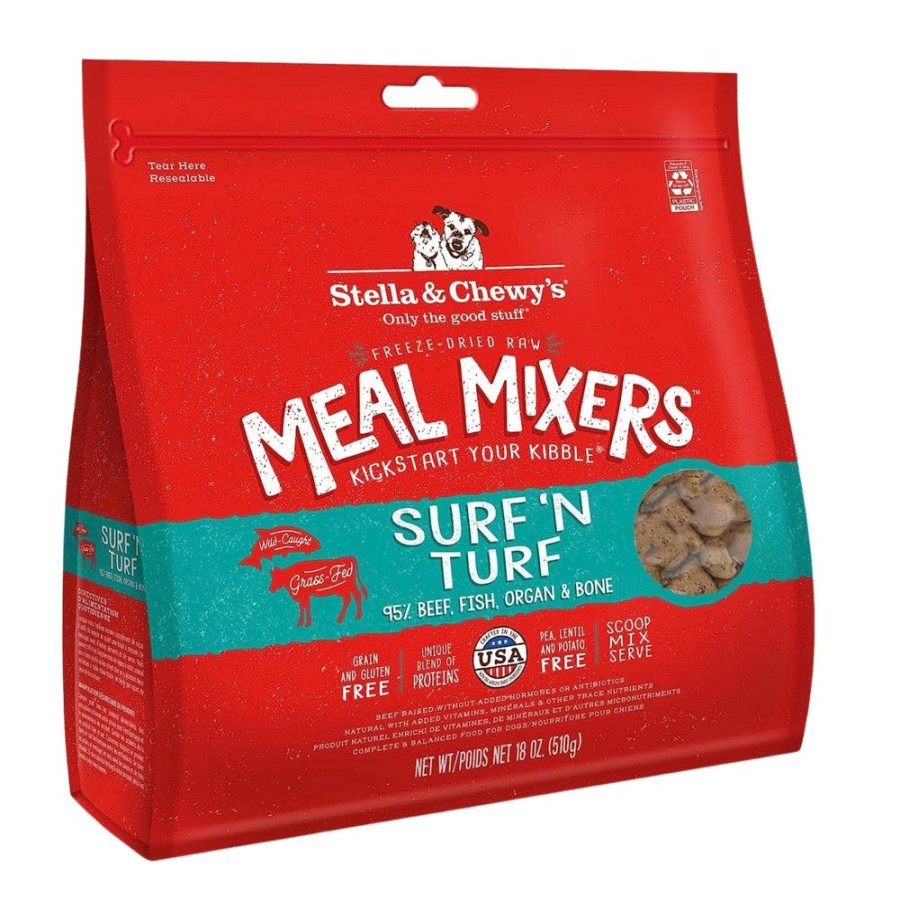 Pet Food Stella & Chewy's® | Stella & Chewy'S Dog Freeze-Dried Mixer Surf & Turf 18Oz.