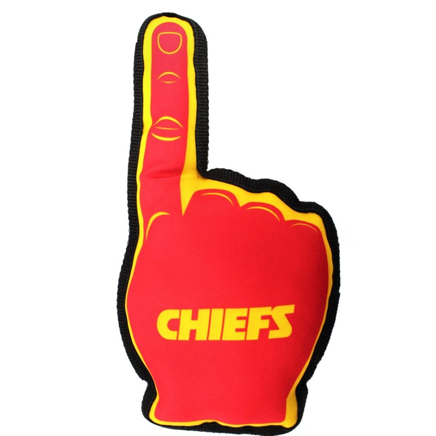 Pet Apparel Pets First, Inc. | Kansas City Chiefs #1 Fan Pet Toy By Pets First