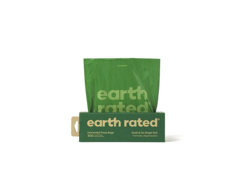 Stain, Odor & Clean-Up Products Earth Rated™ | Earth Rated Unscented Poop Bags 300Ct On A Large Single Roll