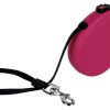 Collars, Leads & Accessories KONG® Leashes | Kong Retractable Leash Trail Fuchsia - 3 Sizes