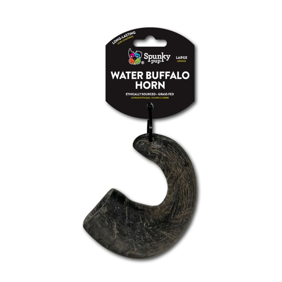 Treats Spunky Pup | Spunky Pup Water Buffalo Horn