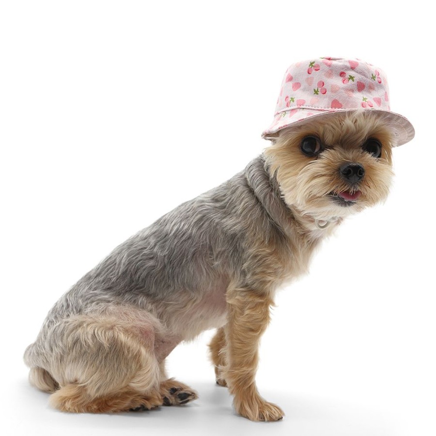 Pet Apparel Dogo® Pet Fashions | Bucket Hat Cherish Heart