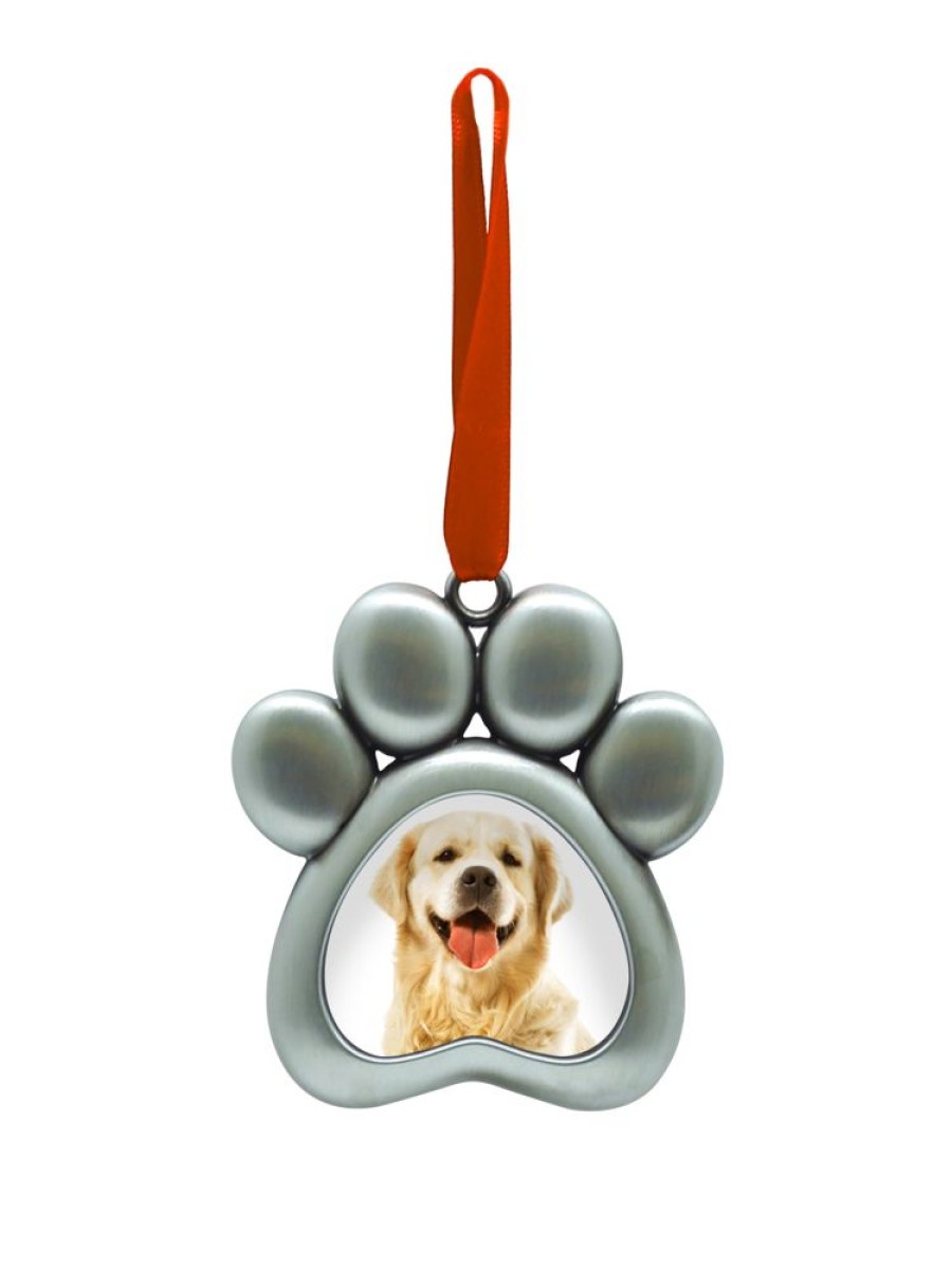 Special Occasion & Holiday Pearhead™ | Paw Print Holiday Picture Ornament