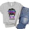 Stuff For Humans Paisley Paw Designs | #Dog Mom Messy Bun Shirt | People Shirts | Printed Tshirt | Human Dog Gear | Unisex