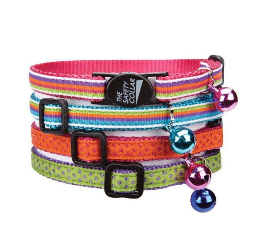 For Cats & Other Critters Savvy Tabby™ | Savvy Tabby® Decorative Ribbon Collar 8" -12"