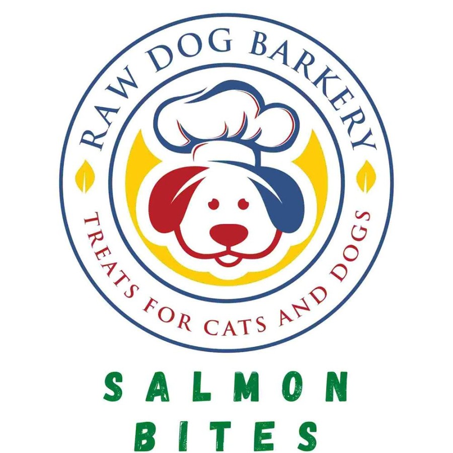 Treats Raw Dog Barkery | Freeze Dried Salmon Bites, 2Oz Bags