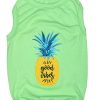 Pet Apparel (Continued) Parisian Pet® | Pineapple Dog T-Shirt