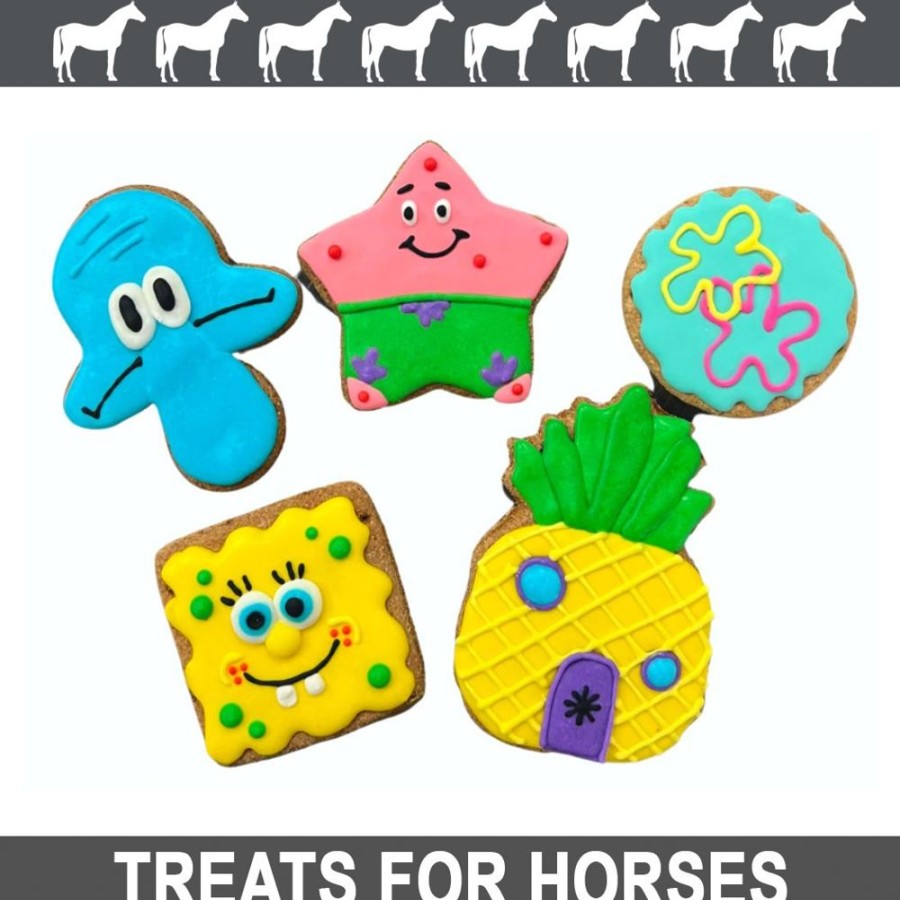 For Cats & Other Critters Snaks 5th Avenchew | Spongebob - Gourmet Horse Treats By Snaks 5Th Avenchew