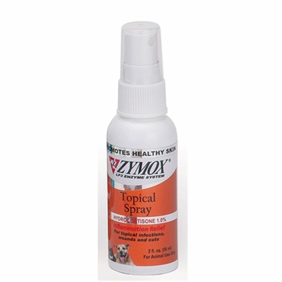 Grooming & Shampoos Zymox | Zymox Spray With Hydrocortisone (2 Oz)