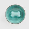 Bowls & Feeding Supplies Jax & Bones | Jax & Bones Bone Slow Feeder Bowl Teal Large