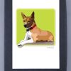 Special Occasion & Holiday Paper Russells | Basenji - Grrreen Boxed Note Cards