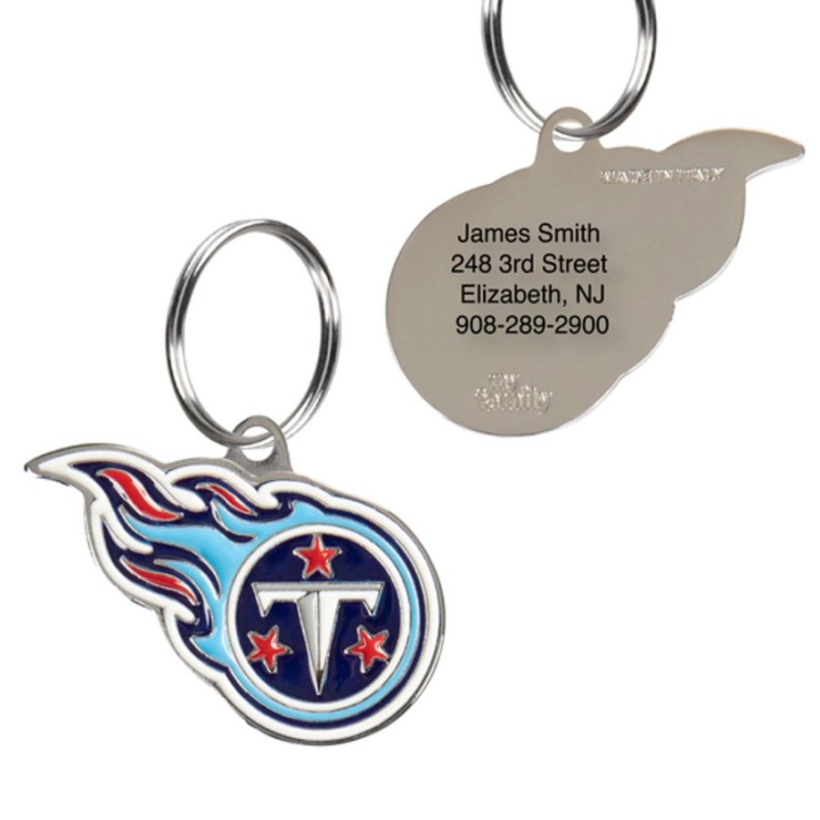 Collars, Leads & Accessories Pets First, Inc. | Nfl Tennessee Titans Dog Tag