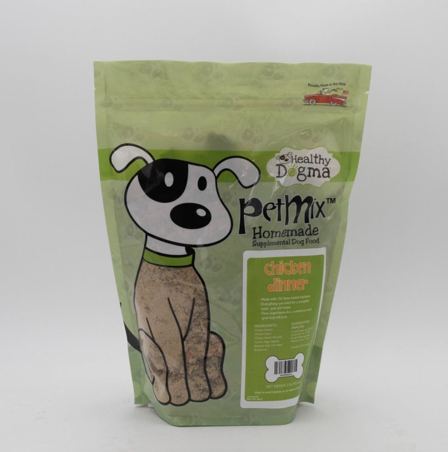 Pet Food Healthy Dogma™ | Petmix Chicken Dinner - 2 Lb Bags