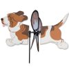 For The Home Windgarden by Premier Designs | Petite Spinner - Basset Hound