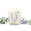 For The Home nellidesigns | Fresh Rain Scented Gray Dog Jar Candle