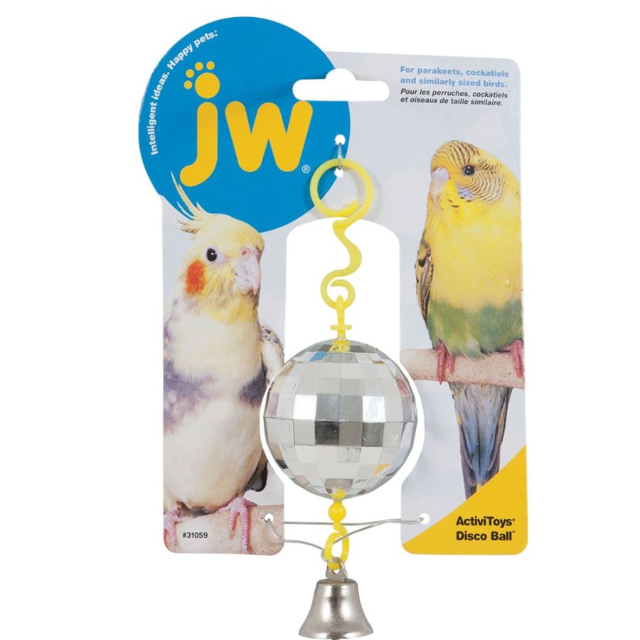 For Cats & Other Critters JW Pet | Jw® Activitoy Disco Ball Small Bird Toy