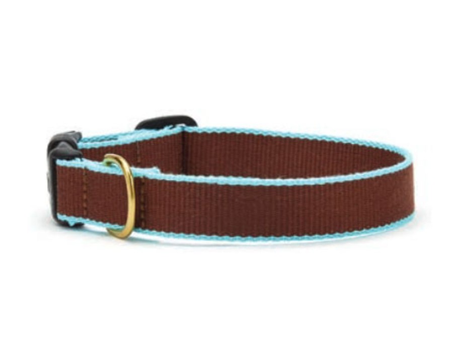 Collars, Leads & Accessories Up Country™ | Brown And Aqua - Green Market Collection Collars & Leads