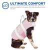 Health & Safety Paws Aboard | Dog Life Jacket - Paws Aboard Pink/Grey Polka Dot Neoprene Pet Life Jacket Vest