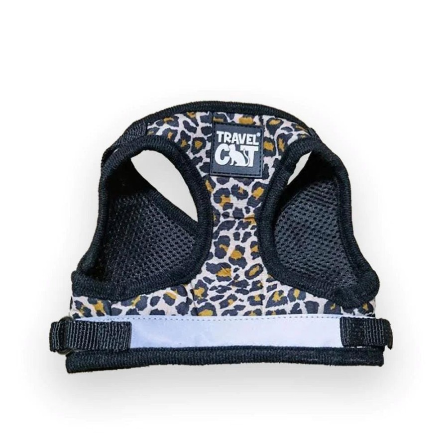 For Cats & Other Critters Travel Cat | The True Adventurer Harness & Leash - " The Cheeky Cheetah" Style