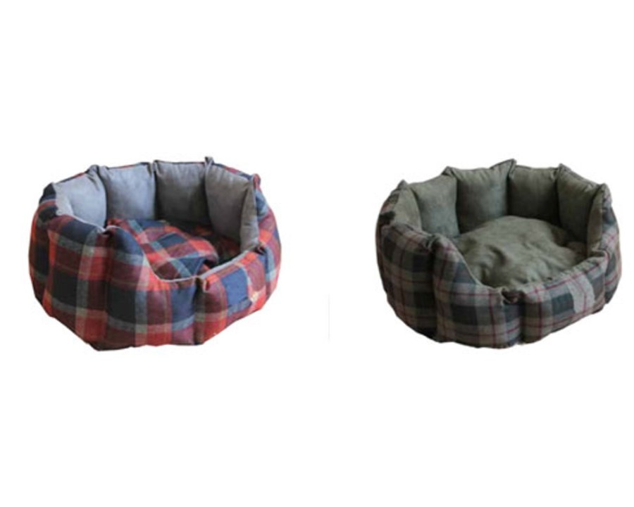 Beds, Crates, Etc. Pet Life | Wick-Away Nano-Silver And Anti-Bacterial Water Resistant Round Circular Dog Bed