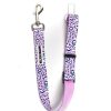 Travel DAPPER DEXTER | Pink Animal Print - Dog Seat Belt Restraint