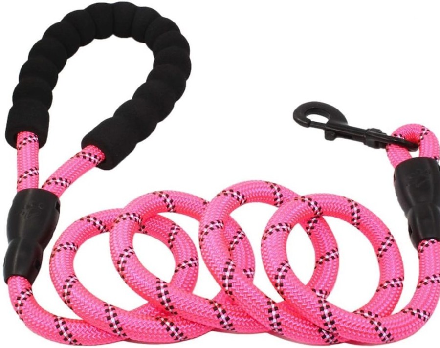 Collars, Leads & Accessories Doggy Tales | Heavyweight Rope Climbing Leash - Pink