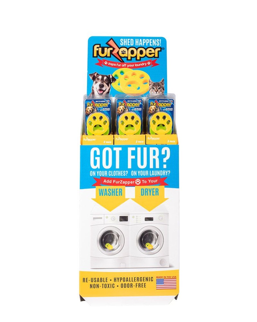 Stain, Odor & Clean-Up Products FurZapper | Furzapper Floor Display W/ 24 Double Pack Units