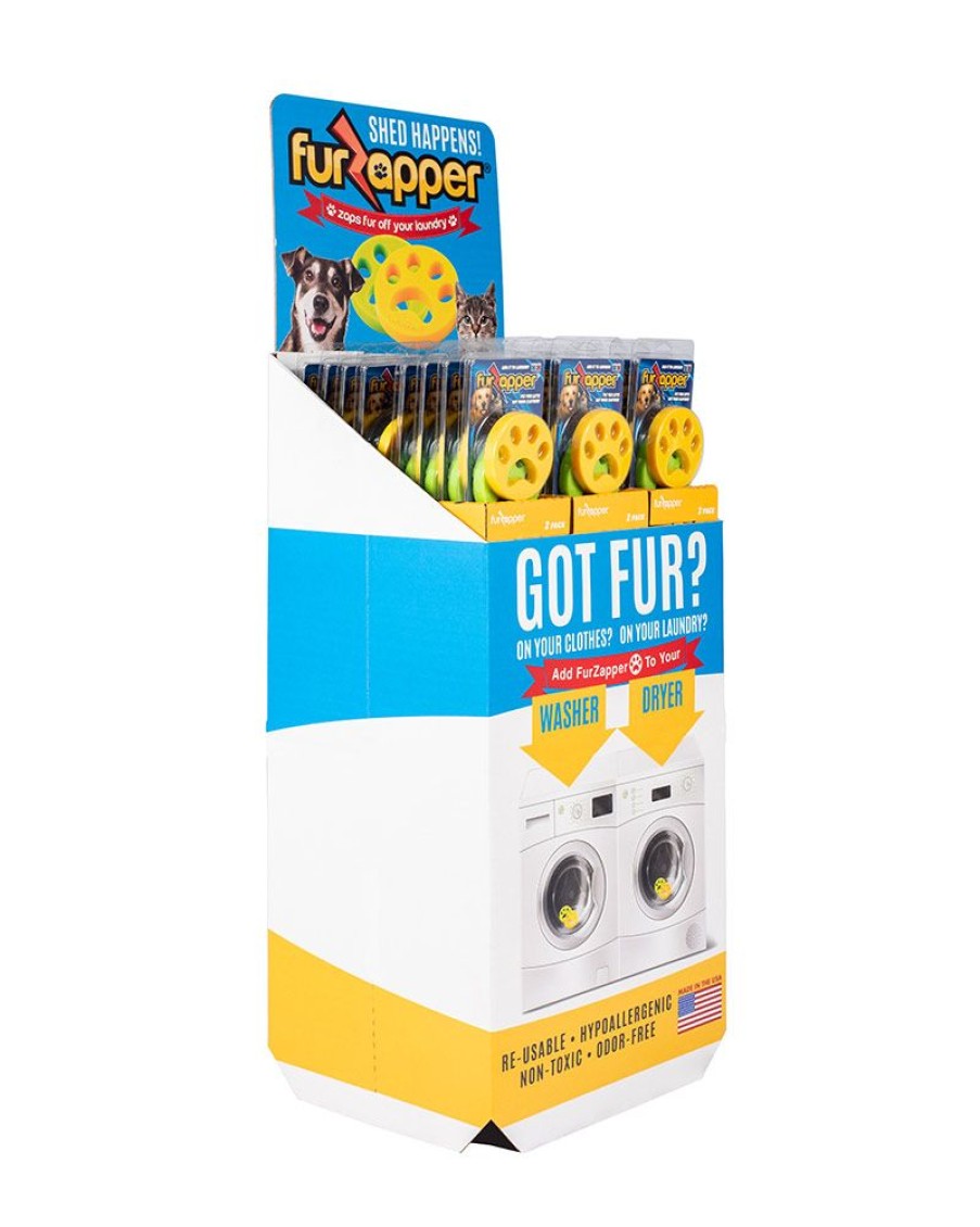 Stain, Odor & Clean-Up Products FurZapper | Furzapper Floor Display W/ 24 Double Pack Units