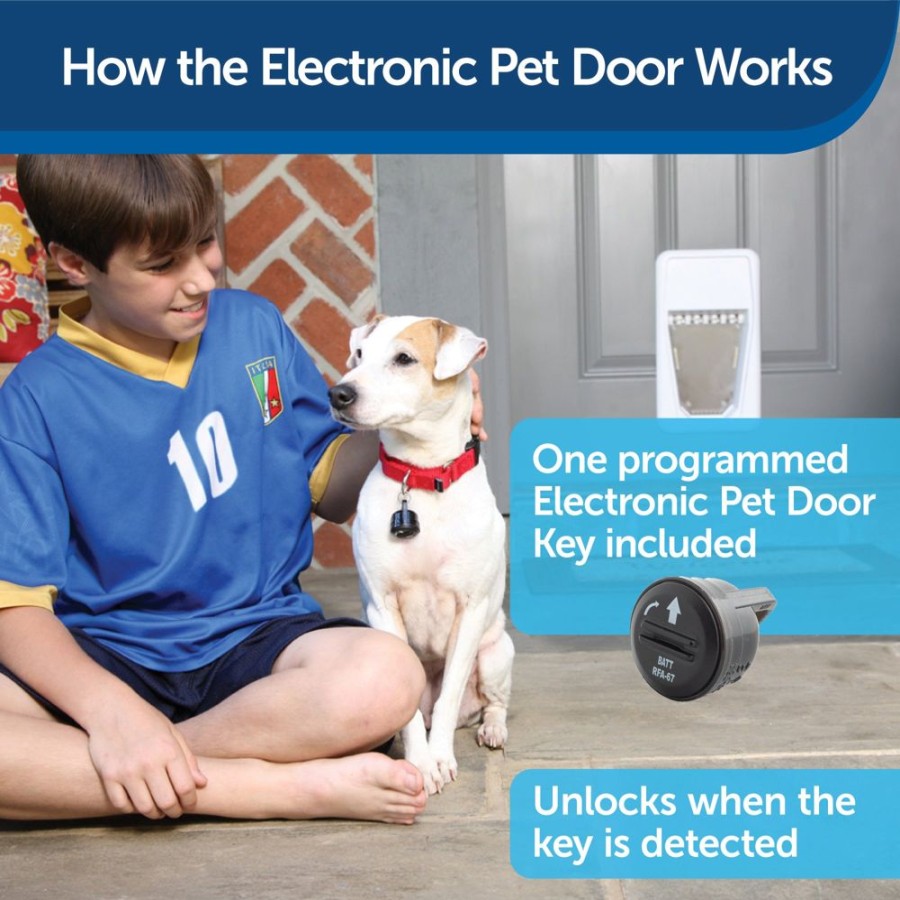 For The Home PetSafe® | Electronic Pet Door - Small Or Large