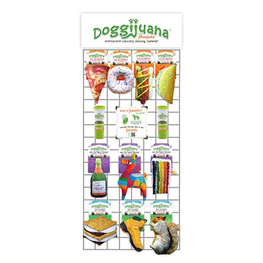 Retail Solutions Meowijuana | Doggijuana® - Plush Toy End Cap