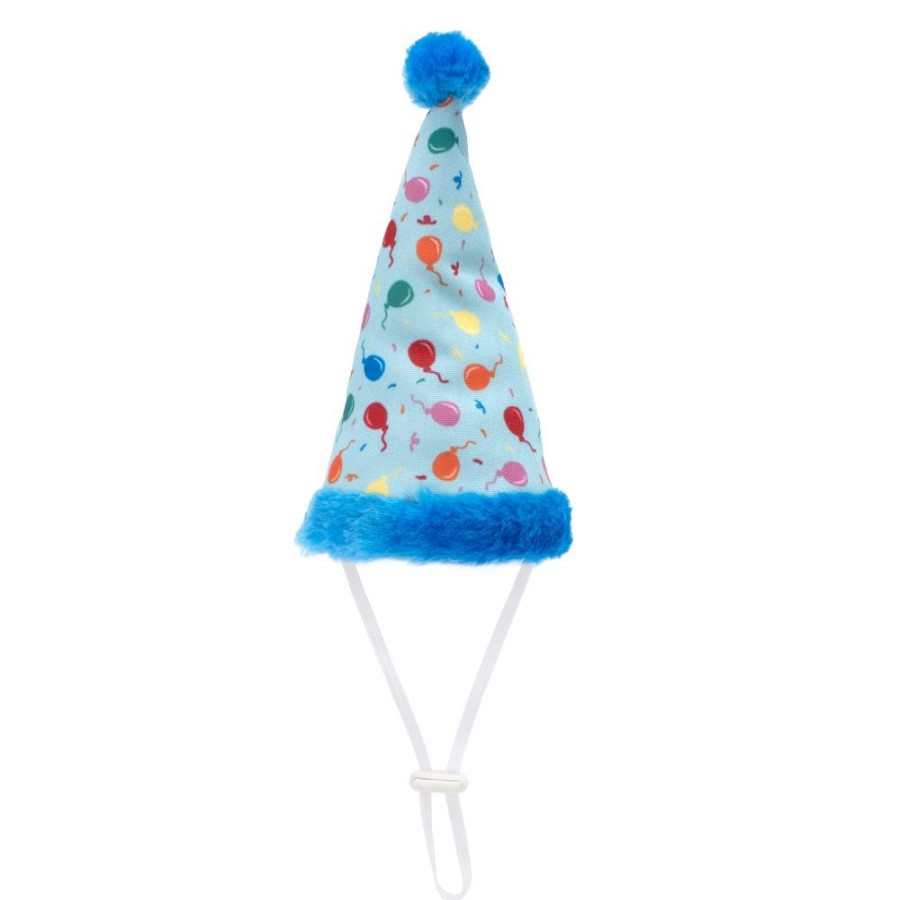 Pet Apparel The Worthy Dog | Blue Birthday Party Hat