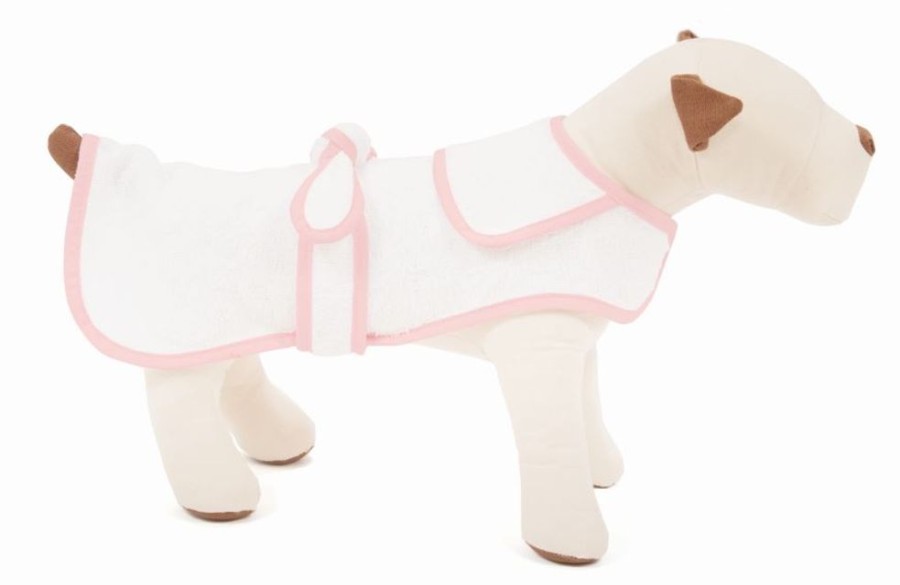 Pet Apparel Harry Barker™ | Pink Terry Cloth Bathrobe