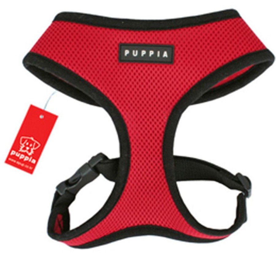 Harnesses Puppia® | Red Soft Harness®