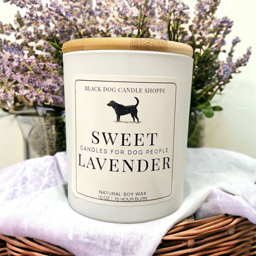 For The Home Black Dog Candle Shoppe | Candles For Dog People - Sweet Lavender