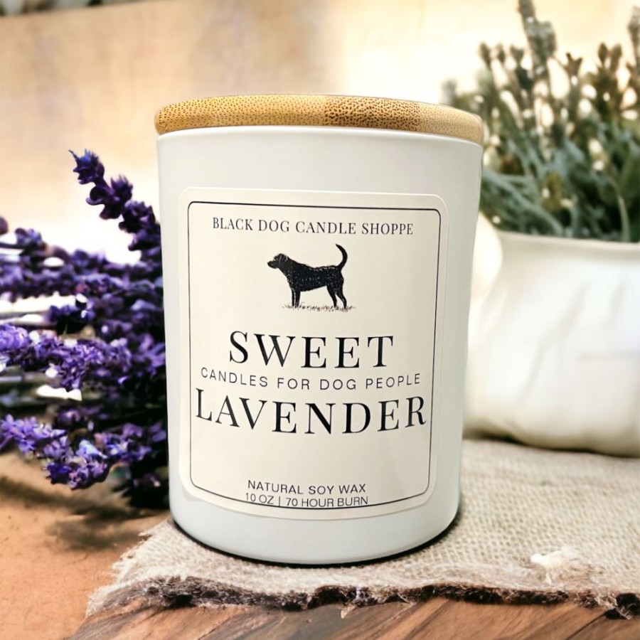 For The Home Black Dog Candle Shoppe | Candles For Dog People - Sweet Lavender