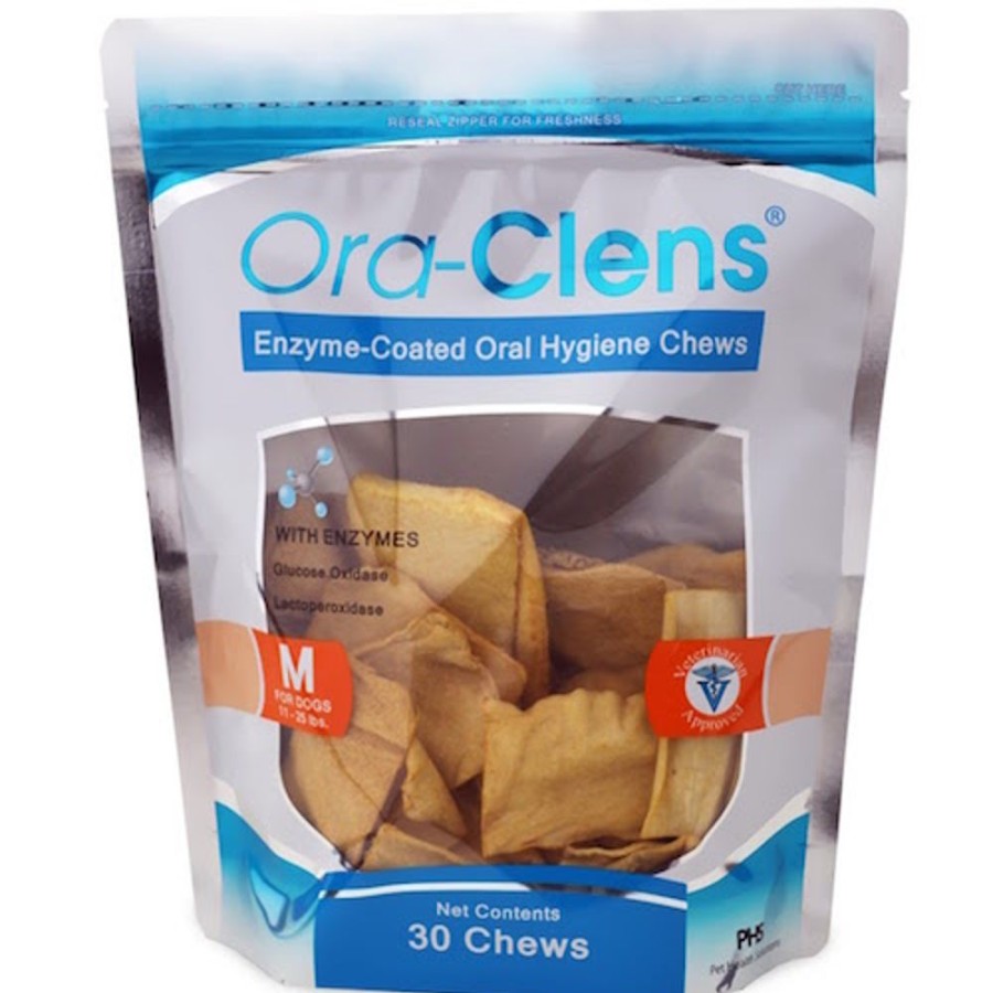 Treats Pet Health Solutions™ | Ora-Clens Oral Hygiene Chews Medium (30 Chews)