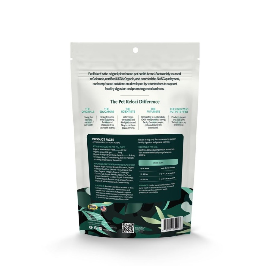 Health & Safety Pet Releaf | Pet Releaf Digestive Releaf Sweet Potato Organic - Small